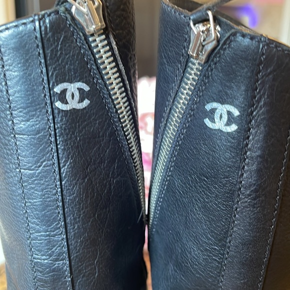 Chanel Motorcycle Boots - Picture 12 of 16